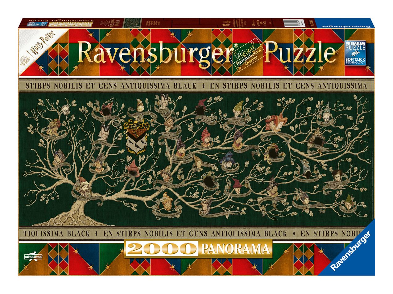 Puzzle Ravensburger Harry Potter Black Family Tree 2000Pcs - Albagame