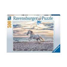 Puzzle Ravensburger Horse on the Beach 500Pcs - Albagame
