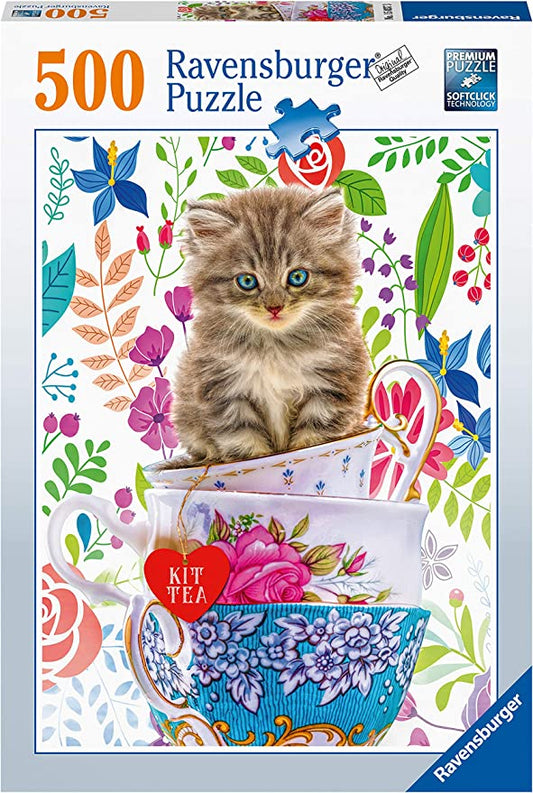 Puzzle Ravensburger Kitten In A Cup 500Pcs - Albagame