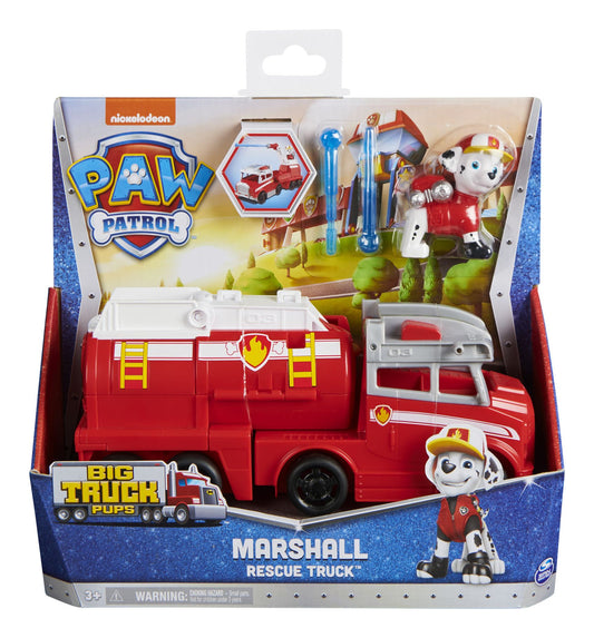 Vehicle Paw Patrol Big Truck Marshall Rescue Pup - Albagame