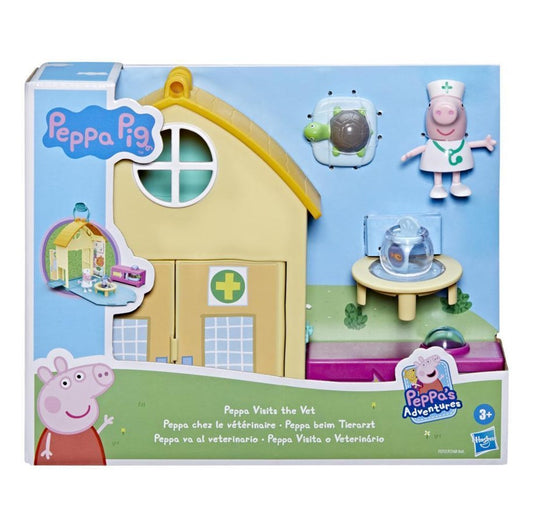 Set Peppa Pig Peppa's Adventures Peppa Visits The Vet Fun - Albagame