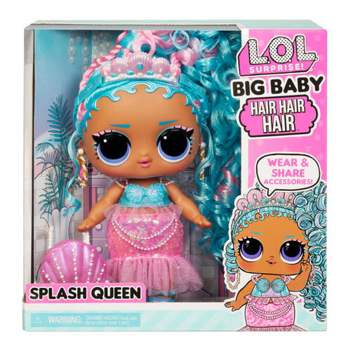 Doll L.O.L Surprise Big Baby Hair Hair Hair Doll Asst - Albagame