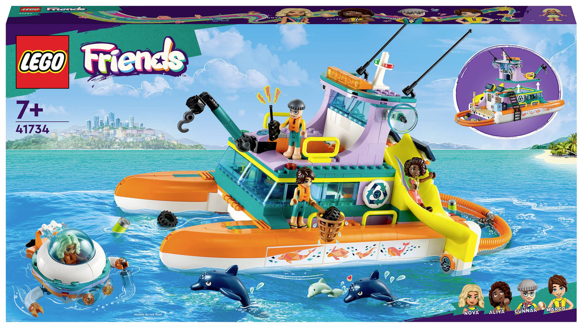 Lego Friends The Sea Rescue Boat 41734 - Albagame