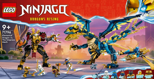 Lego Ninjago Elemental Dragon VS Empress Mech 71796 - Albagame