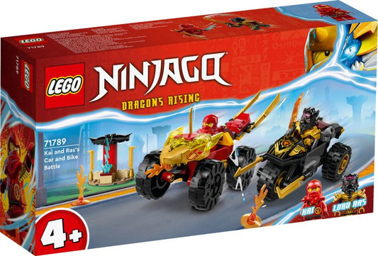 Lego Ninjago Kai and Ras's Car and Bike Battle 71789 - Albagame