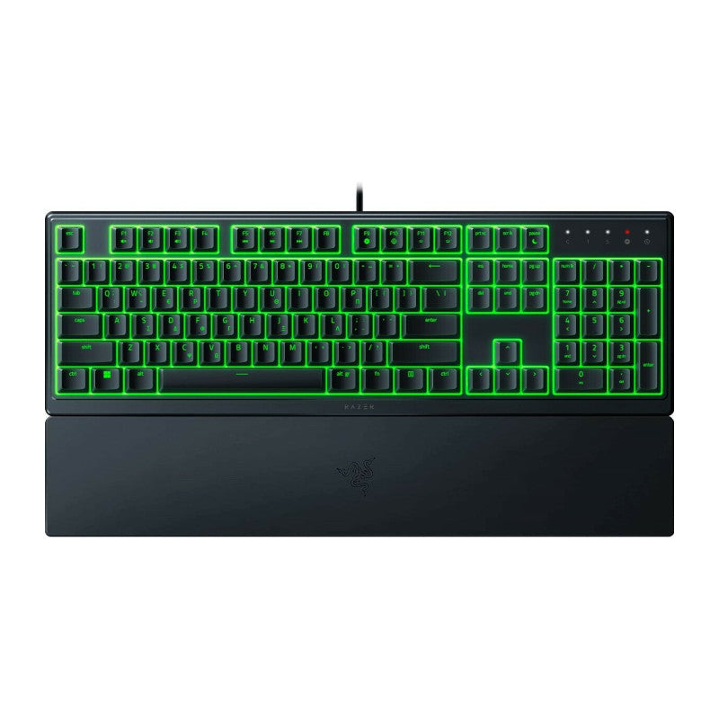 Keyboard Razer ORNATA V3 ? , Low Profile , Silent Membrane , Split Resist , Chroma RGB , Wrist Rest , RZ03-04471300-R3P1 - Albagame