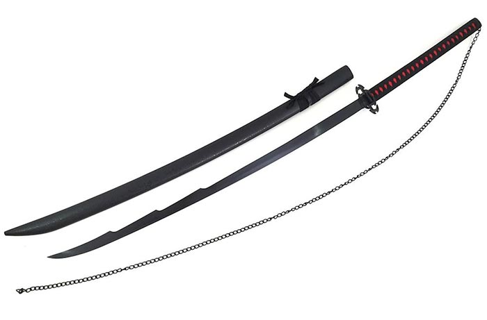 Sword Replica Katana Bleach Ichigo Kurosaki Bankai Fullbring - Albagame