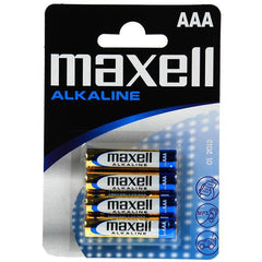 Batterie Maxell LR03 AAA 1.5V Alkaline Blister Pack (4Pcs) Box 12 [16401] - Albagame