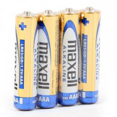 Batterie Maxell LR03 AAA 1.5V Su Alkaline Blister Pack (4Pcs) [16448] - Albagame