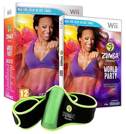 Wii Zumba World Party + Cintura - Albagame