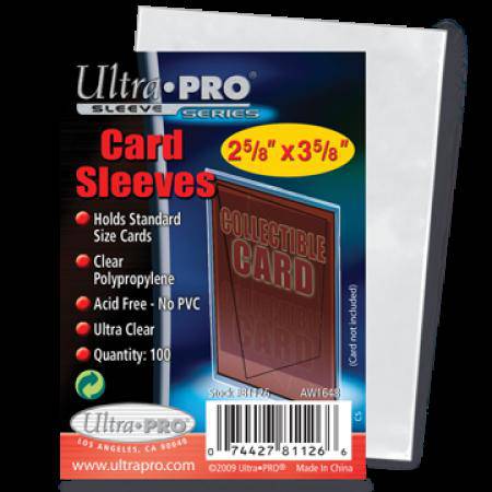 Deck Protector Sleeves Ultra Pro Economic Packets 100Pcs - Albagame