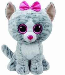 Plush Ty Beanie Boos Kiki Grey Cat 42Cm - Albagame