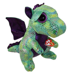 Plush Ty Beanie Boos Cinder Green Dragon 28cm - Albagame