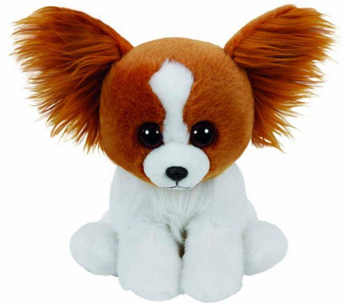 Plush Ty Beanie Babies Barks Brown Dog 15cm - Albagame