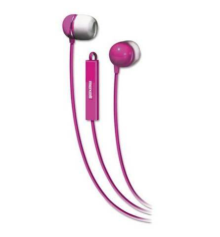 Earphone & Mic Maxell Reflector-Z Pink [77360] - Albagame