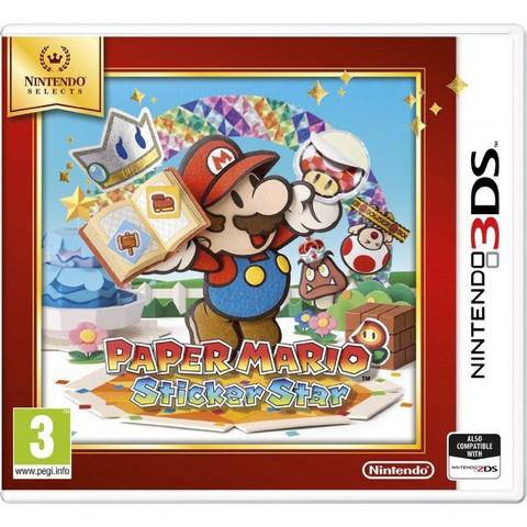 3DS Paper Mario Sticker Star Selects - Albagame