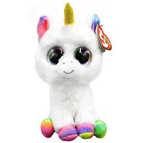 Plush Ty Beanie Boos Pixy White Unicorn 24cm - Albagame