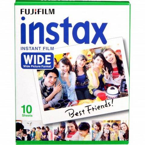 Colorfilm Instax Reg.Glossy Wide(10/Pk) - Albagame