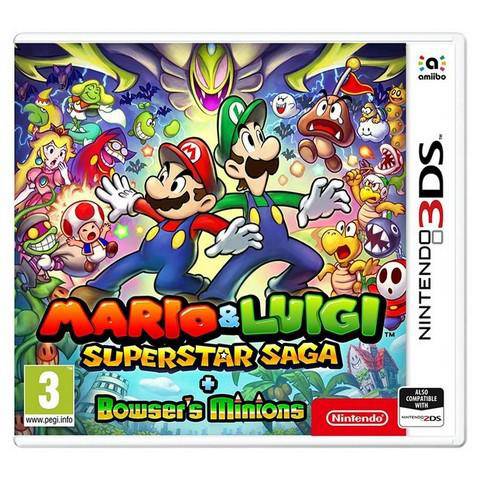 3DS Mario & Luigi Superstar Saga + Bowser’S Minions - Albagame