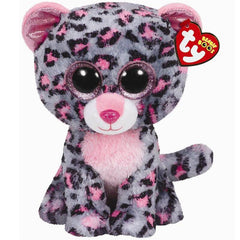 Plush Ty Beanie Boos Tasha Pink/Grey Leopard 62cm - Albagame