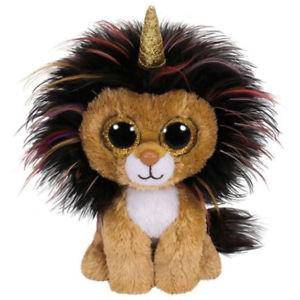 Plush Ty Beanie Boos Ramsey Lion With Horn 15cm - Albagame