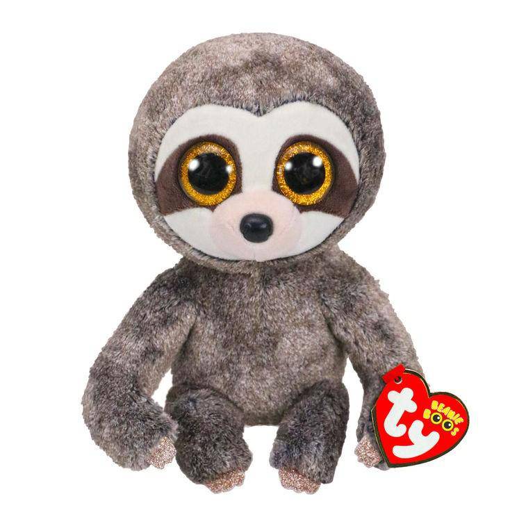 Plush Ty Beanie Boos Dangler Brown Sloth 24cm - Albagame