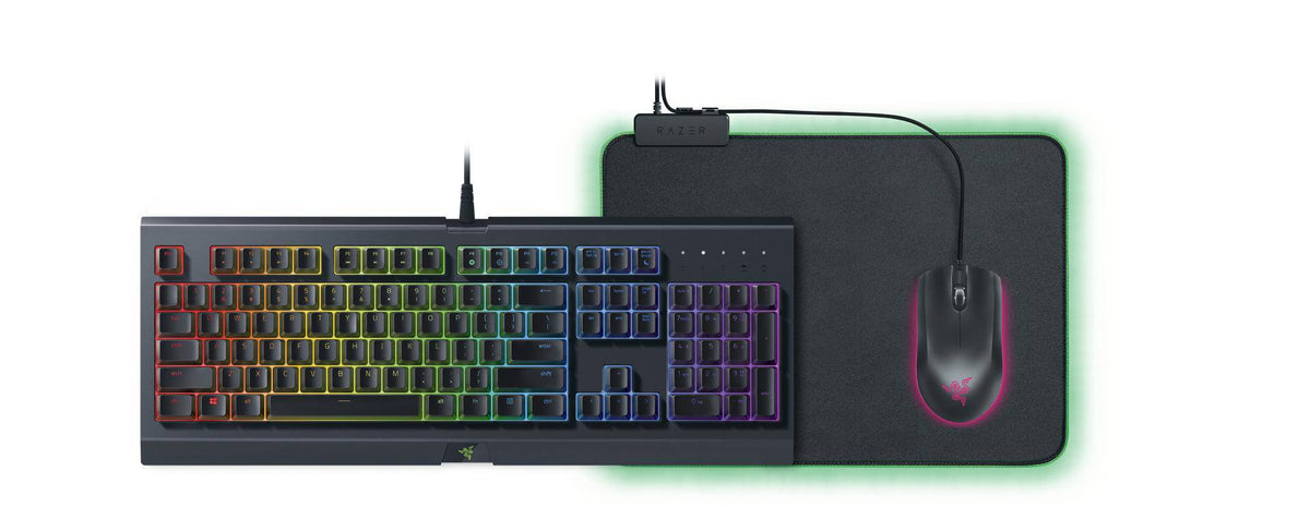 Bundle Razer Cynosa Abyssus Goliathus Chroma Essential - Albagame