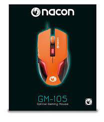 Mouse Nacon Optical GM-105 (Orange) - Albagame