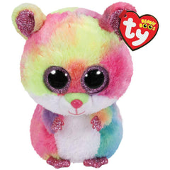 Plush Ty Beanie Boos Rodney Multicolor Hamster 15cm - Albagame