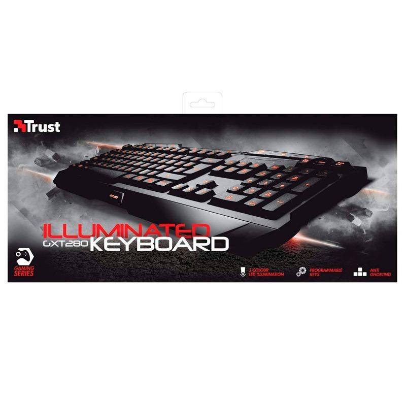 Keyboard Trust GXT 280 LED Illuminated - Albagame
