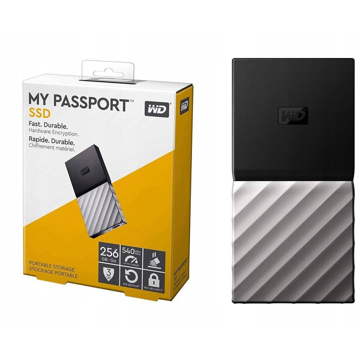 HD SSD 256GB Western Digital External My Passport - Albagame