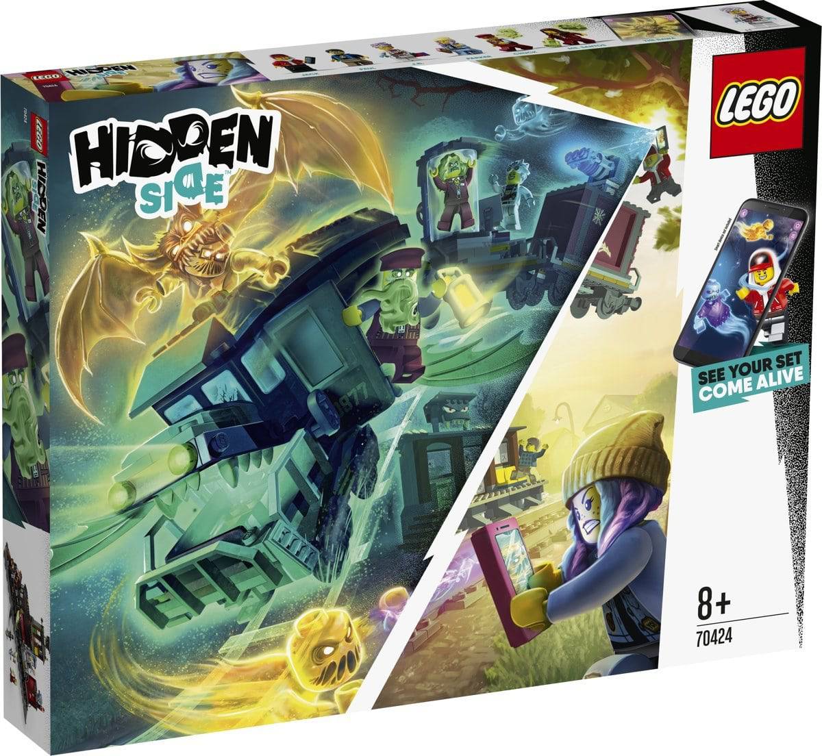 Lego Hidden Side Ghost Train Express 70424 - Albagame