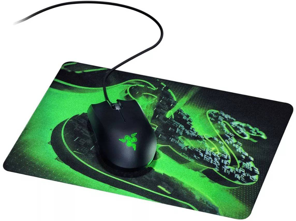 Bundle Razer Mouse Abyssus Lite & Razer Goliathus Mobile Construct - Albagame