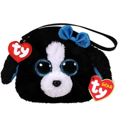 Plush Ty Fashion Wristlet Tracey Black/White Dog 10cm - Albagame
