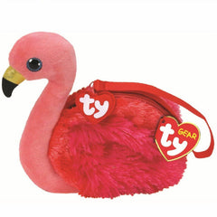 Plush Ty Fashion Wristlet Gilda Flamingo 10cm - Albagame