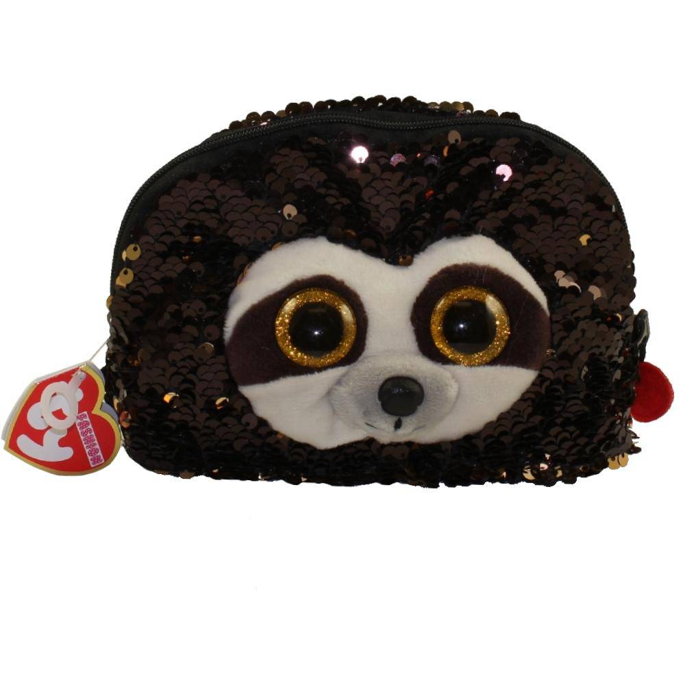 Plush Ty Fashion Sequins Accessory Bag Dangler Sloth 10cm - Albagame