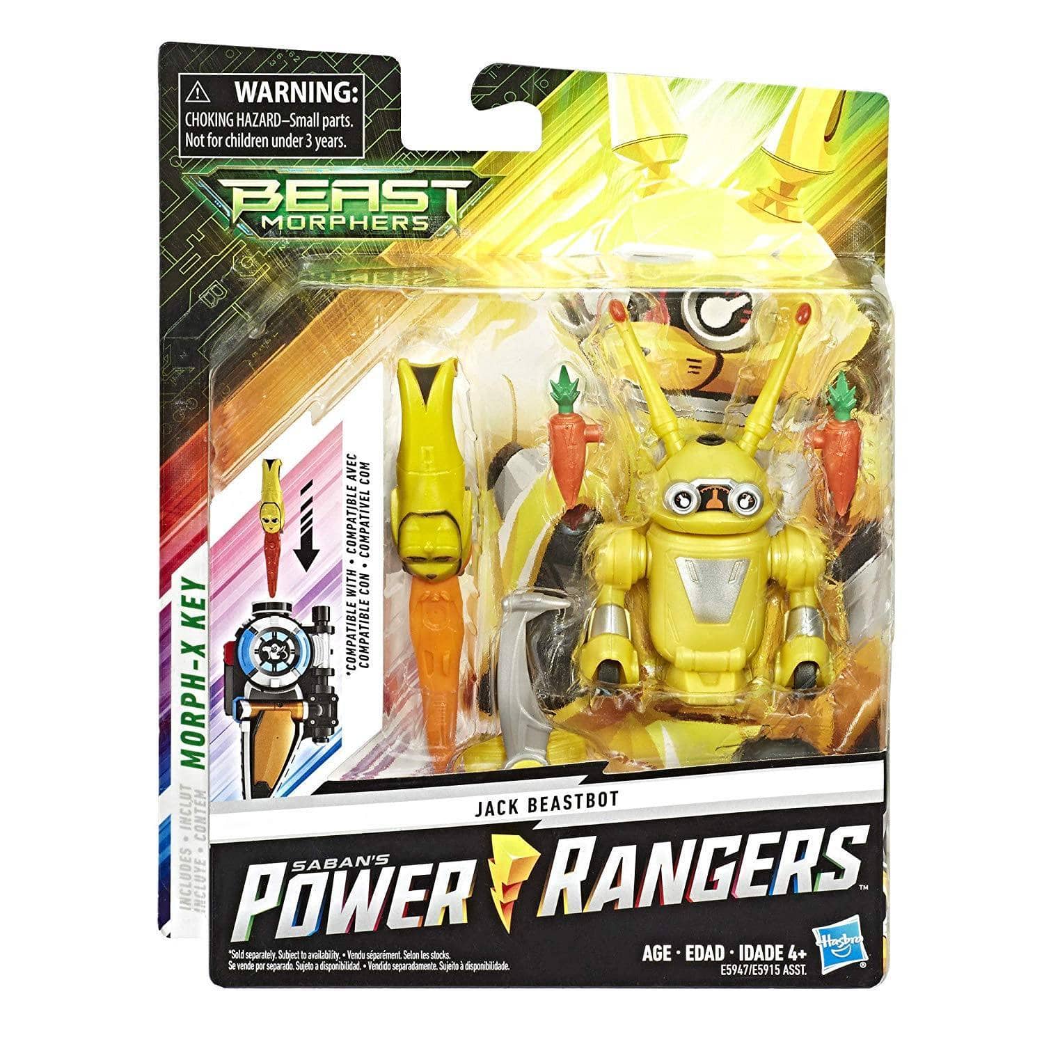 Figure Power Rangers Beast Morphers Jack Beastbot Morph X-Key - Albagame