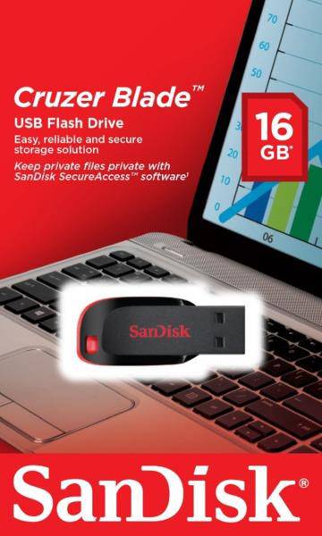 Usb 16GB SanDisk Flash Drive 2.0 [00043] - Albagame