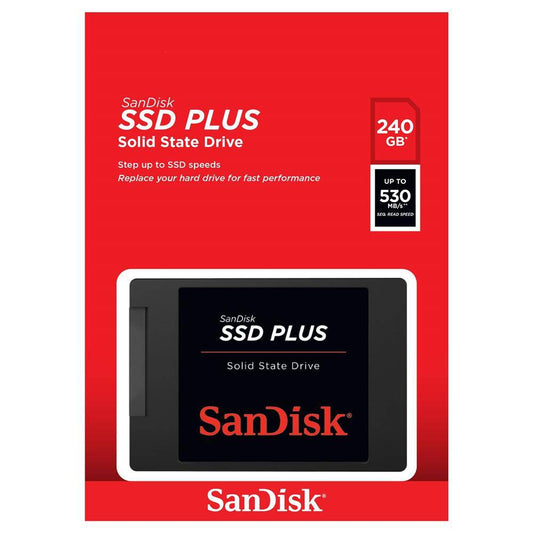 HD SSD 240GB SanDisk Internal Plus [14672] - Albagame