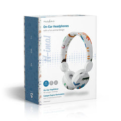 Headphone Nedis N-imal Safari White Wired - Albagame