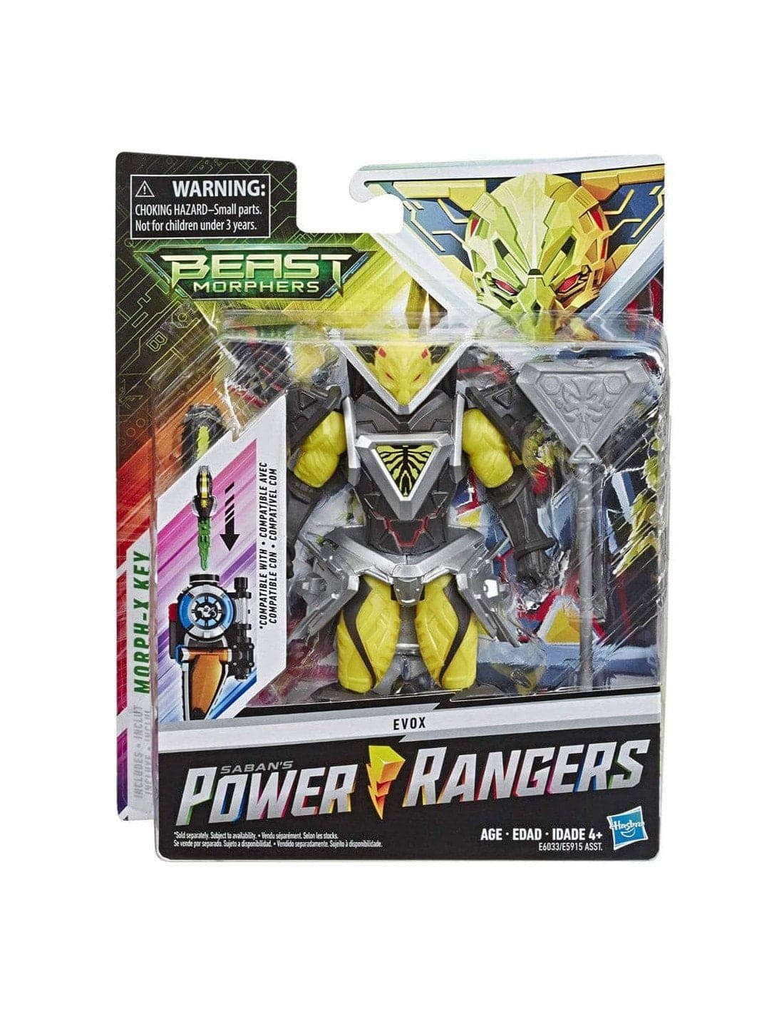 Figure Power Rangers Beast Morphers Evox Morph X-Key - Albagame