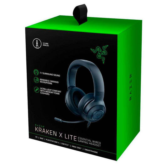 Headset Razer Kraken X Lite Analog PC/PS4 - Albagame