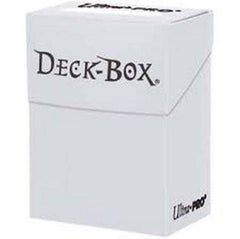 Deck Box Ultra Pro Solid White - Albagame