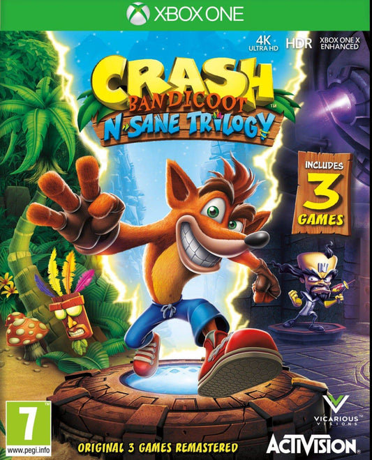 Xbox One Crash Bandicoot N.Sane Trilogy - Albagame