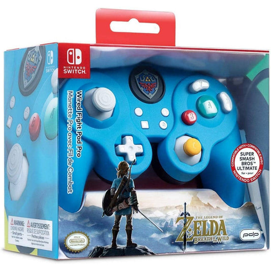 Controller Nintendo Switch PDP Wired Fight Pad Pro Zelda Breath Of The Wild - Albagame