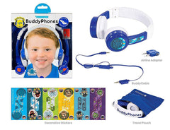 Headset BuddyPhones Inflight Blue - Albagame