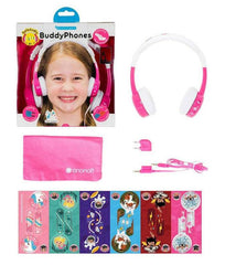 Headset BuddyPhones Inflight Pink - Albagame