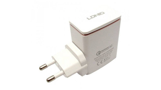 Usb Charger Ldnio QC 1 Port 6-12V/1.5-3A 18W - Albagame