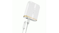 Quick Charger Ldnio EU Plug 2.4A 2xUSB Type-C cable - Albagame