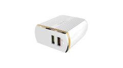 Quick Charger Ldnio EU Plug 2.4A 2xUSB Type-C cable - Albagame
